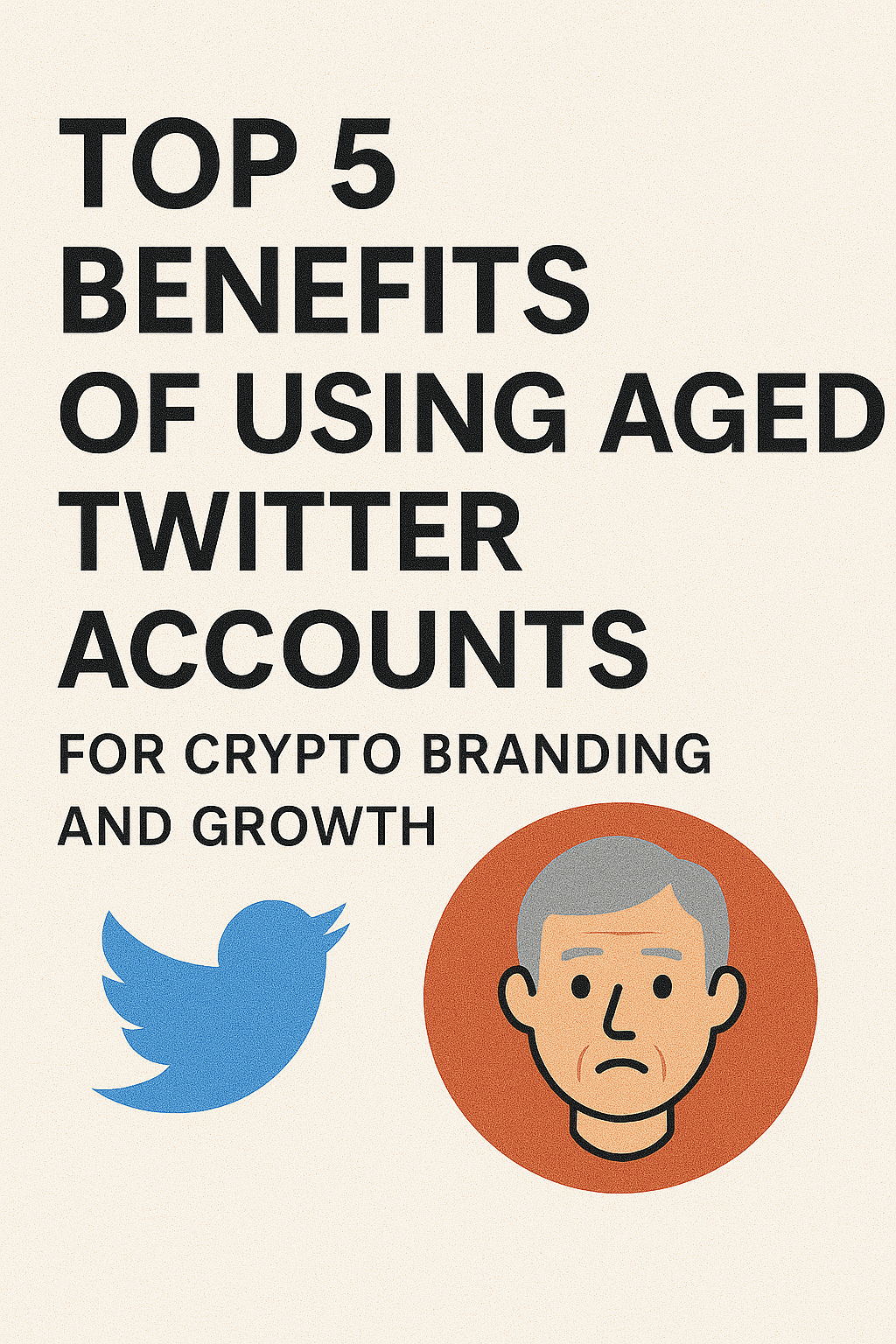 Top 5 Benefits of Using Aged Twitter Accounts for Crypto Branding